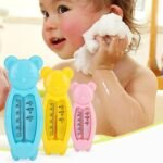 Cute Bear Baby Bath & Pool Water Thermometer - Safe, Non-Toxic, Colorful Design - Image 2