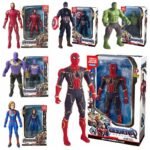 17cm Animated Superhero Action Figure - Luminous, Articulated, Collectible - Image 3