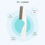 Ultimate Pet Shedding & Flea Comb - Stainless Steel Grooming Tool for Dogs and Cats - Image 5