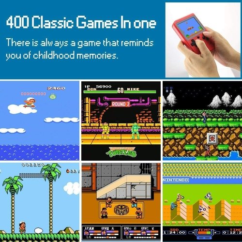 2_1430cf42-90da-4591-b97c-57b28628d426.jpg Portable Game Pad With 400 Games Included + Additional Player - Image 3