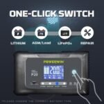 Powerwin P20 12V/24V 20A Automatic Battery Charger for Car, Truck, - Image 3