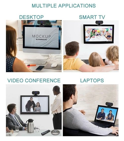9_45cb1f73-4062-44c6-8c78-7c5865204df5.jpg ZOOMEX 1080P HD Portable Camera And Mic For Video Chat - Image 8