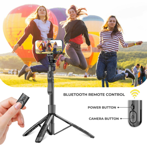 data-23.png Phone tripod 62 inch selfie stick for cell phone with remote - Image 3