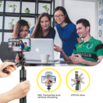 Phone tripod 62 inch selfie stick for cell phone with remote - Image 8