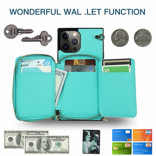 product-image-1843833154.jpg Zipper Wallet Case with Adjustable Crossbody Strap for iphone - Image 7
