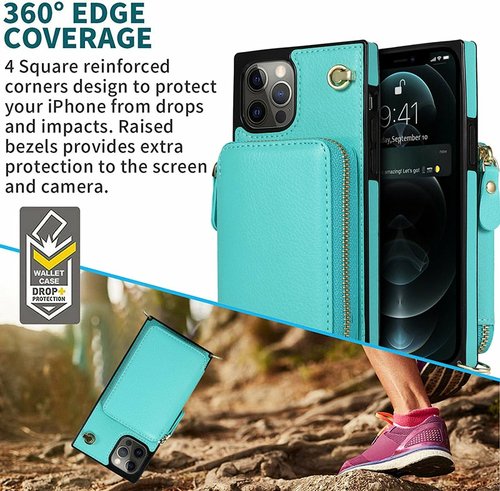 product-image-1843833155.jpg Zipper Wallet Case with Adjustable Crossbody Strap for iphone - Image 4