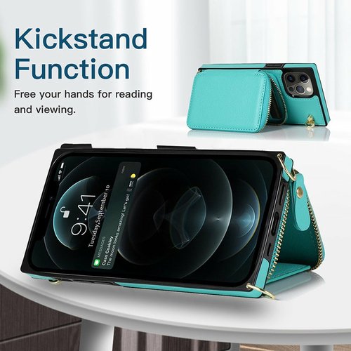 product-image-1843833156.jpg Zipper Wallet Case with Adjustable Crossbody Strap for iphone - Image 6