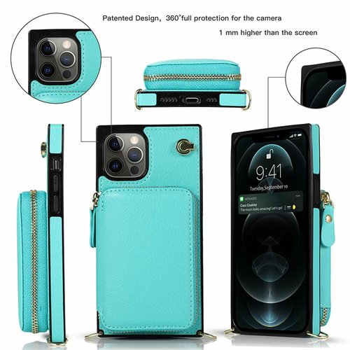 product-image-1843833157.jpg Zipper Wallet Case with Adjustable Crossbody Strap for iphone - Image 12